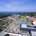 aerial view campsite le-littoral