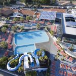 aerial view campsite les-sables-dolonne